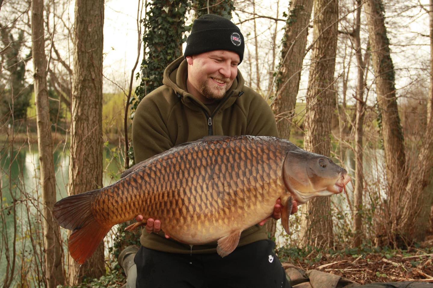 Biggest fish in the lake – Liam Robinson