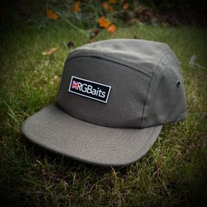 RG Baits Five Panel Cap - Olive